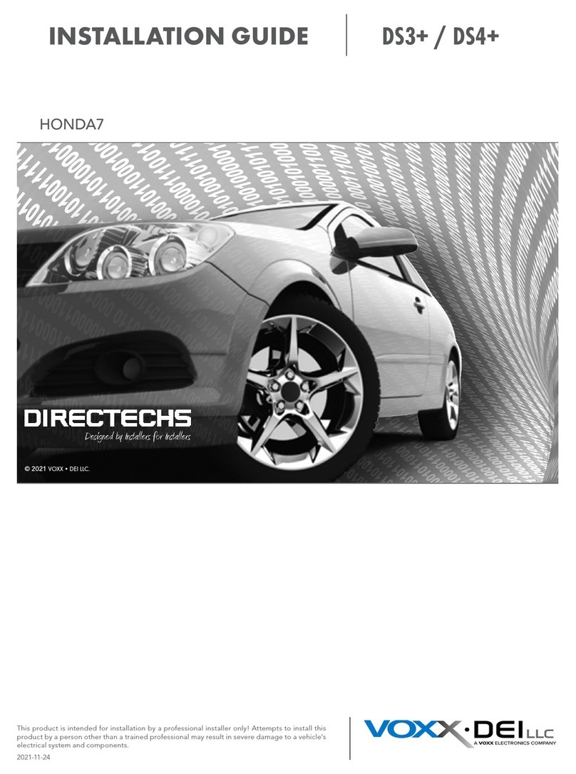 Voxx Directechs DS3+ User manual