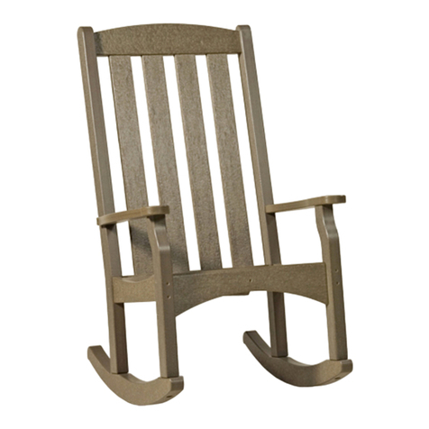 Breezesta SKYLINE HIGH BACK ROCKER SK-0400 Assembly Breezesta SKYLINE HIGH BACK ROCKER SK-0400 Assembly