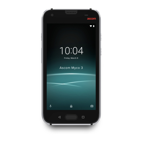 ASCOM Myco 3 User manual