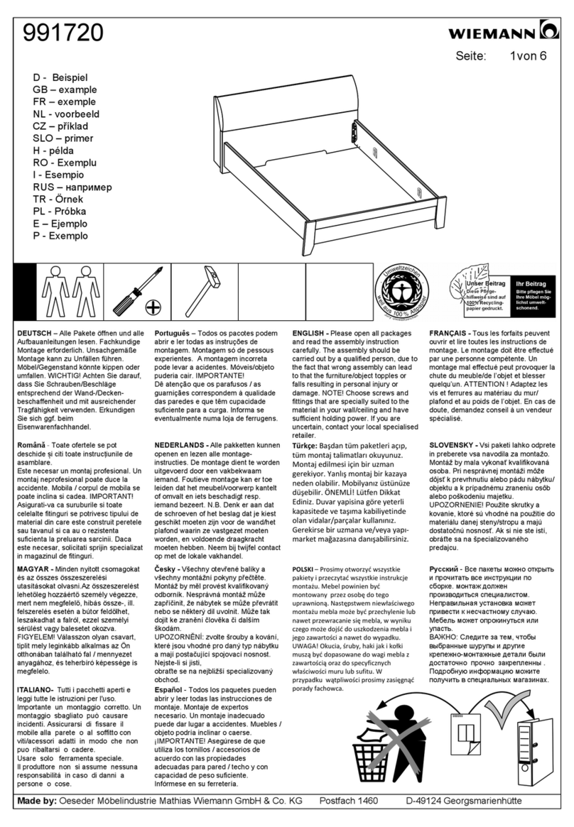 WIEMANN 991720 quick start guide
