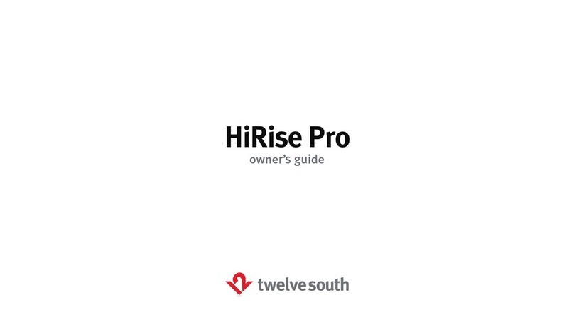 Twelve South HiRise Pro owner's guide