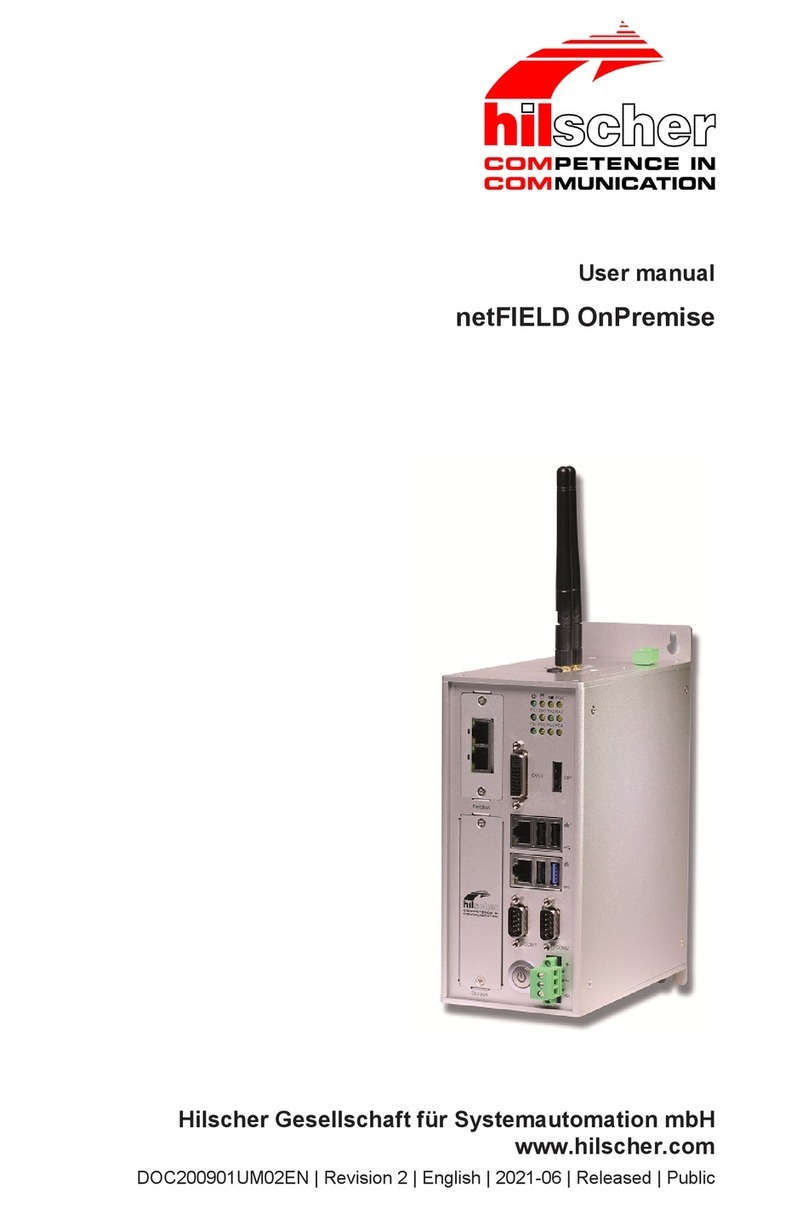hilscher netFIELD OnPremise user manual