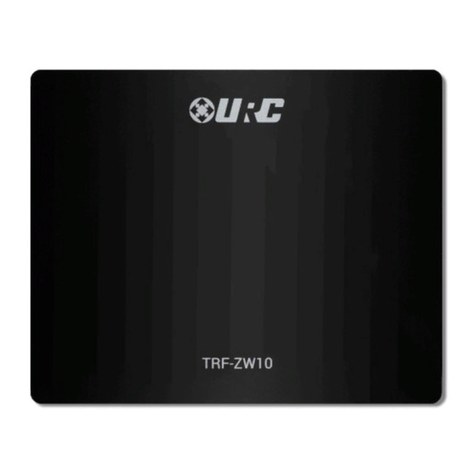 URC Total Control TRF-ZW10 owner's manual