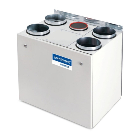Komfovent Domekt REGO Installation and operation manual