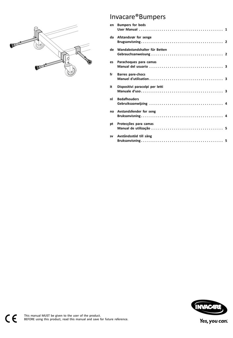 Invacare 1426875 User manual