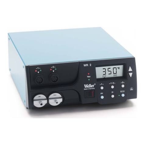 Weller WR 2 User manual