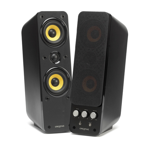 Creative GigaWorks T40 II Series User manual
