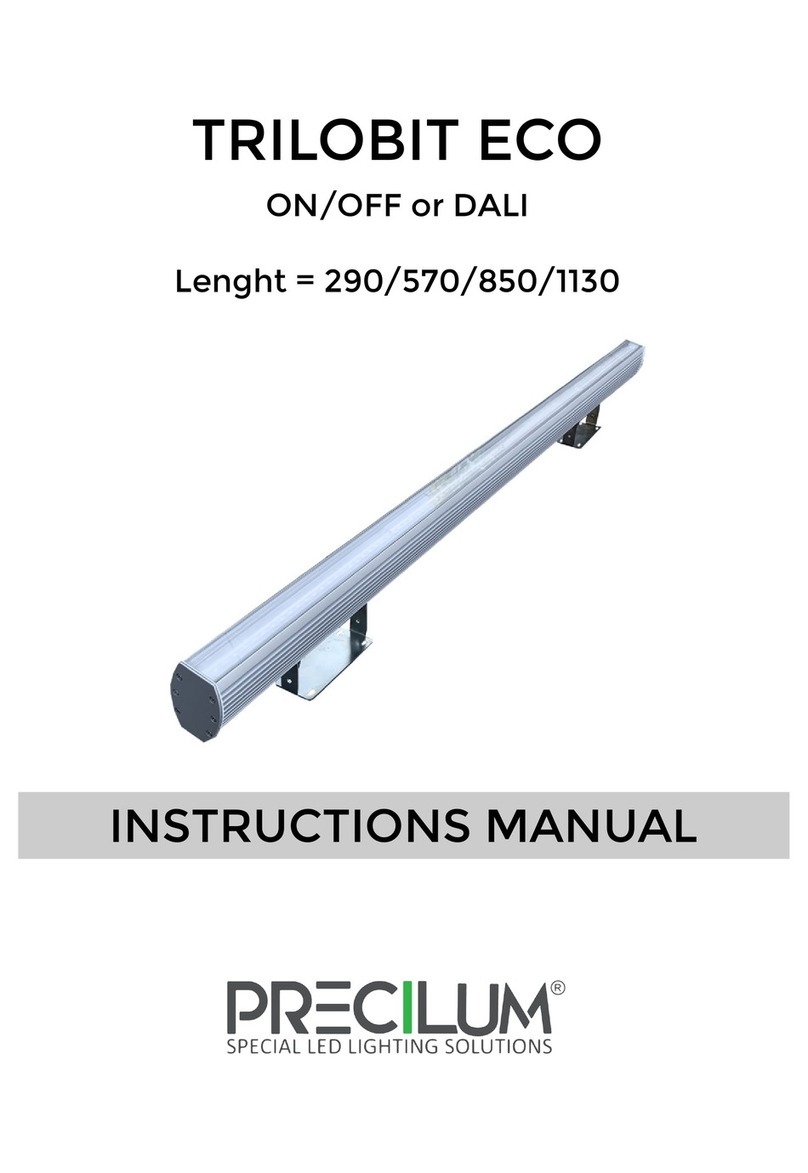 PRECILUM TRILOBIT ECO instruction manual