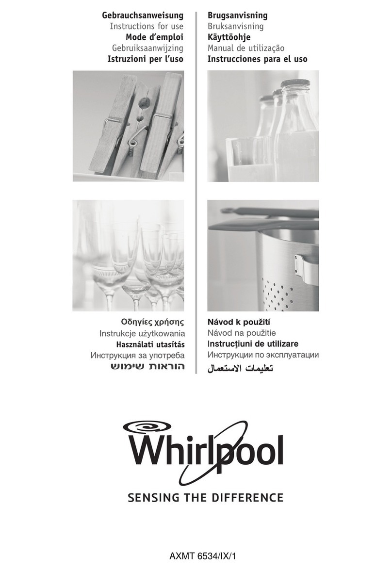 Whirlpool AXMT 6534/IX/1 Instructions for use Whirlpool AXMT 6534/IX/1 Instructions for use