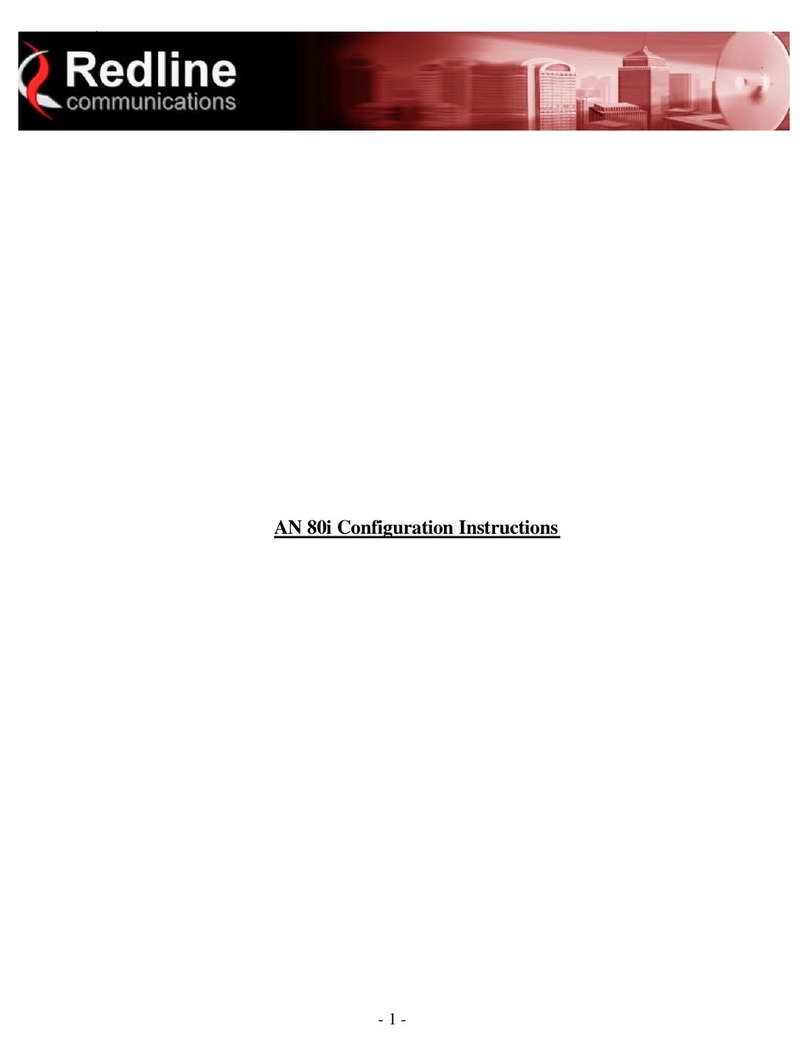 Redline Communications AN 80i manual