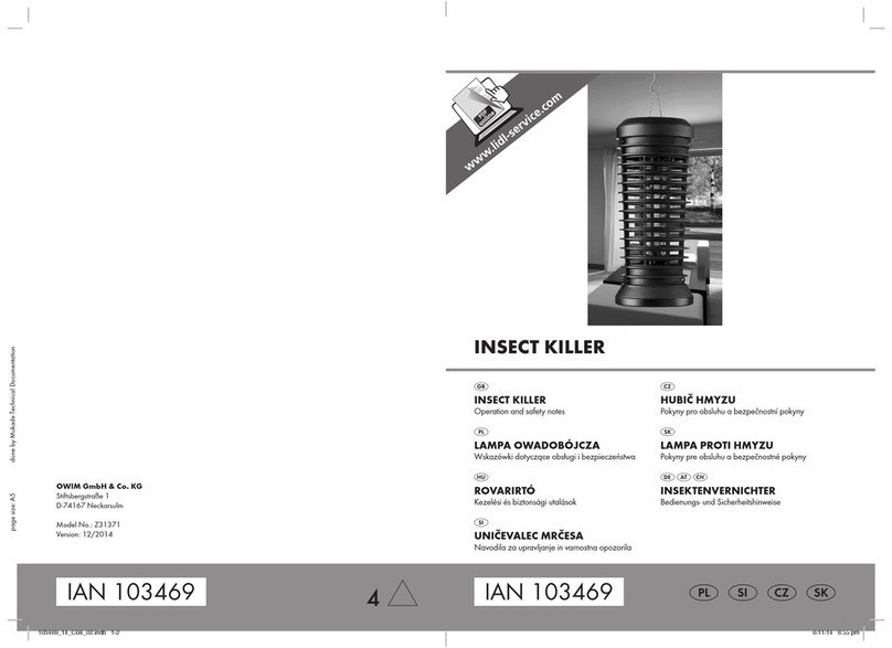 OWIM Z31371 Operation and safety notes