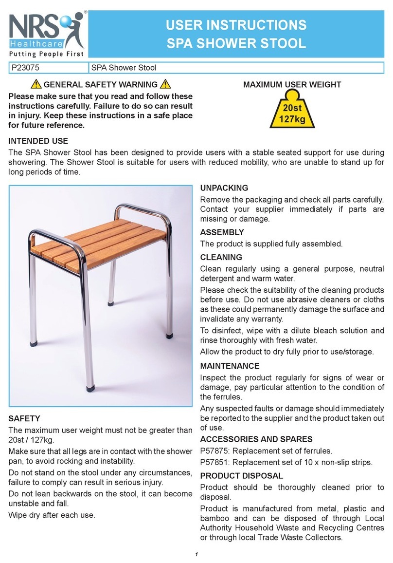 NRS Healthcare P23075 User instructions