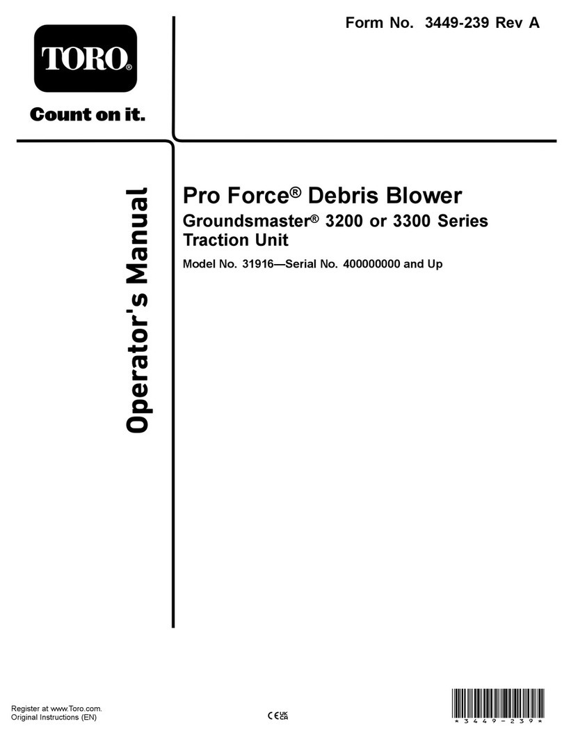 Toro 3200 Operator's manual