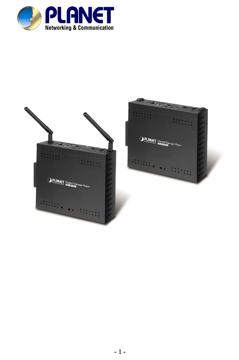 Planet DSP-1000 user manual