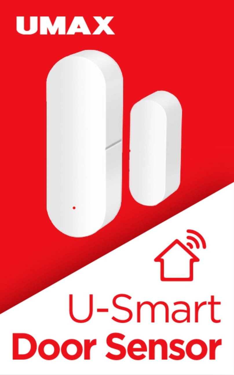 UMAX Technologies U-Smart Door Sensor user manual