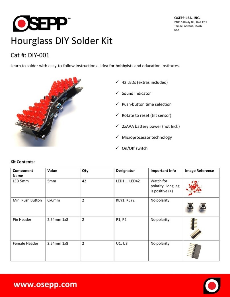 OSEPP DIY-001 instructions