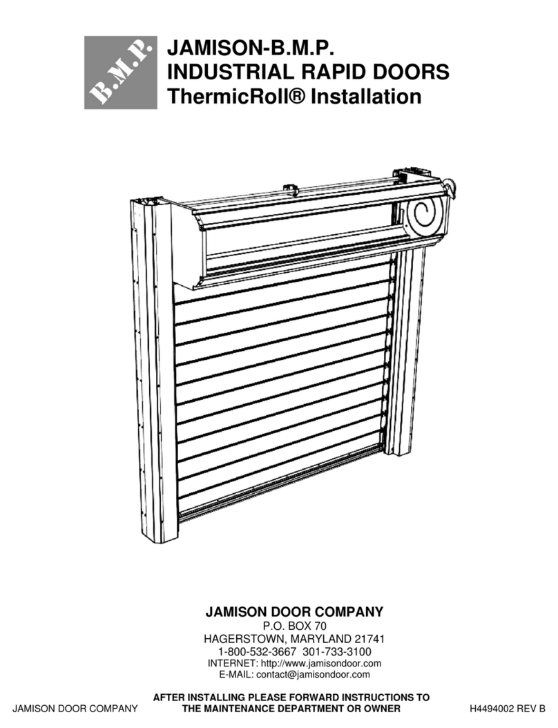 B.M.P. ThermicRoll User manual