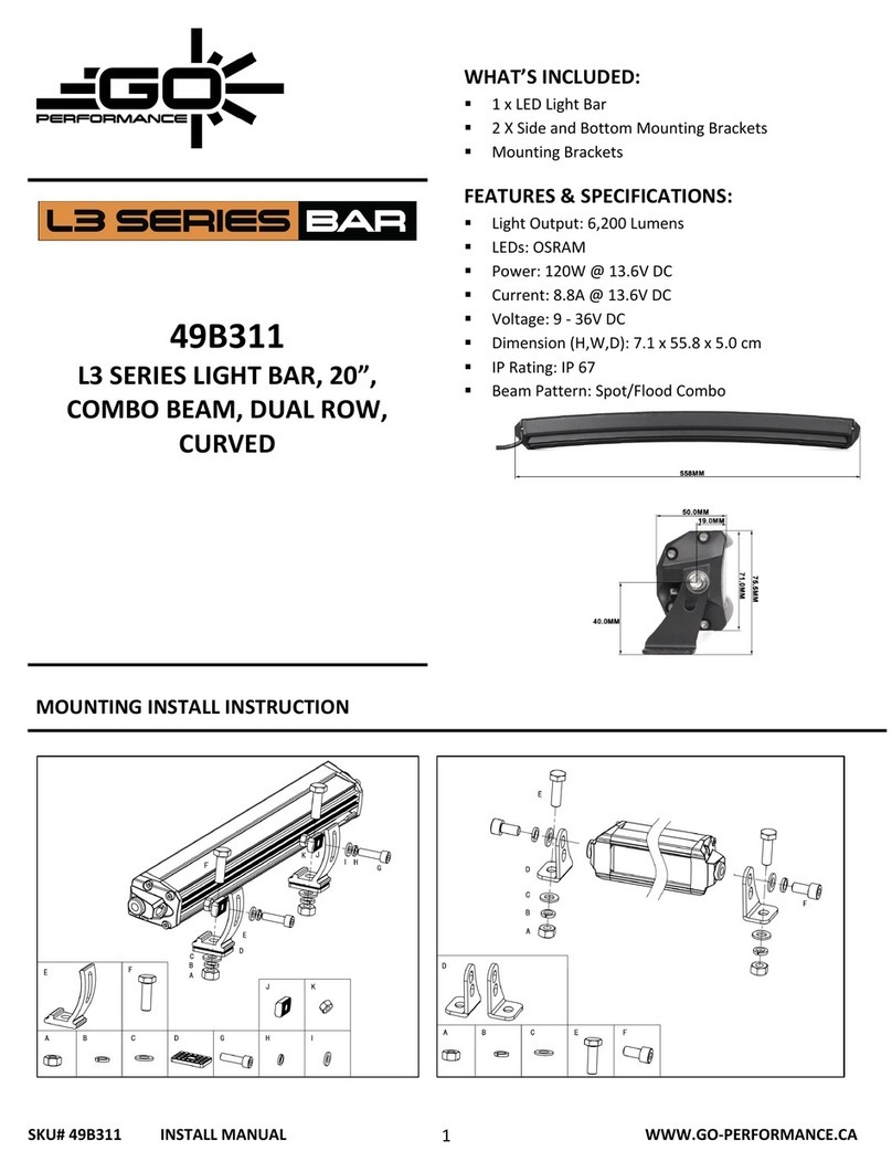 GO PERFORMANCE L3 Series User guide