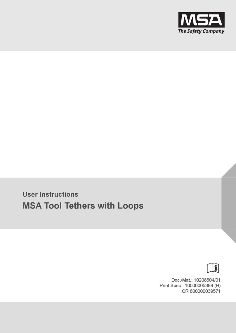 MSA 10207314 User manual