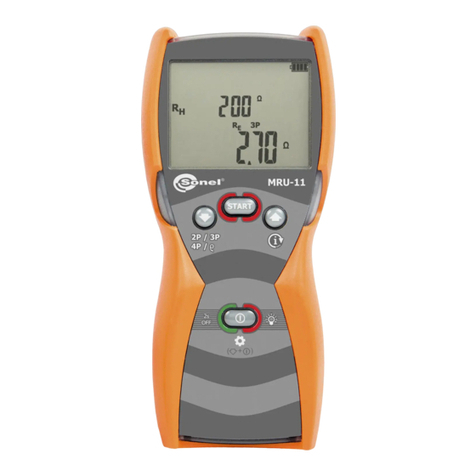 Sonel MRU-11 User manual Sonel MRU-11 User manual