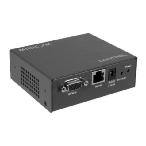 Minicom 1SU70017 User manual