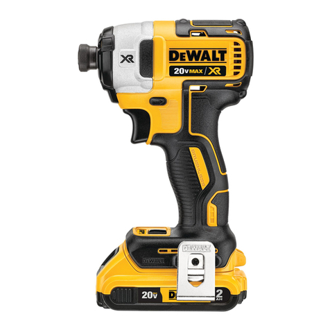 DeWalt XR DCF887 User manual
