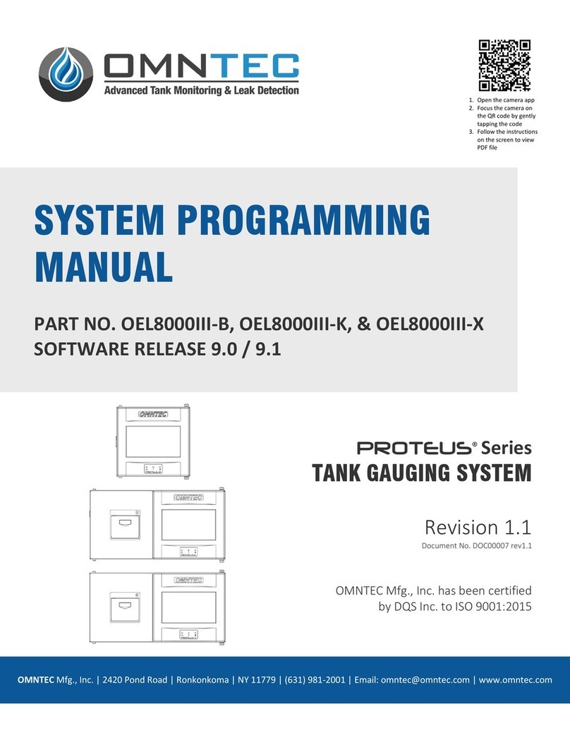 Omntec Proteus Series System programming manual