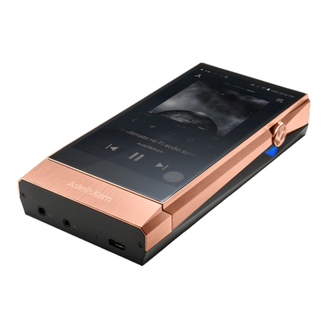 Dreamus Astell & Kern SP1000 AMP User manual