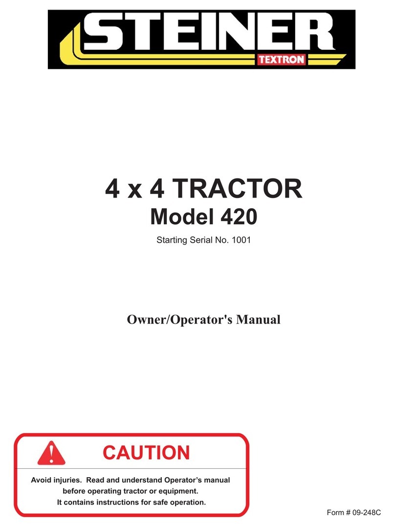 Textron Steiner 420 Owner's manual Textron Steiner 420 Owner's manual