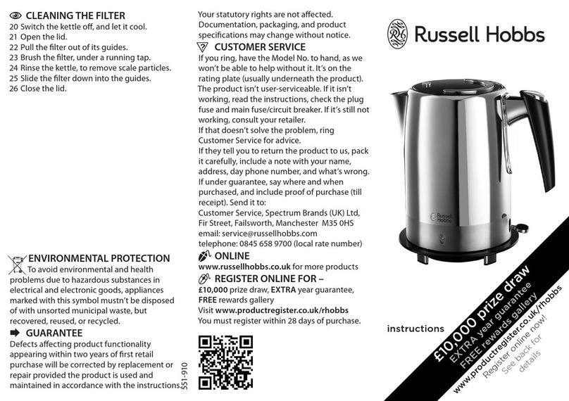 Russell Hobbs 19251 User manual