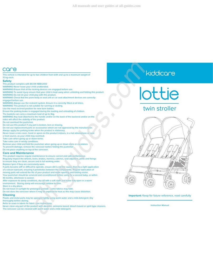 Kiddicare lottie User manual