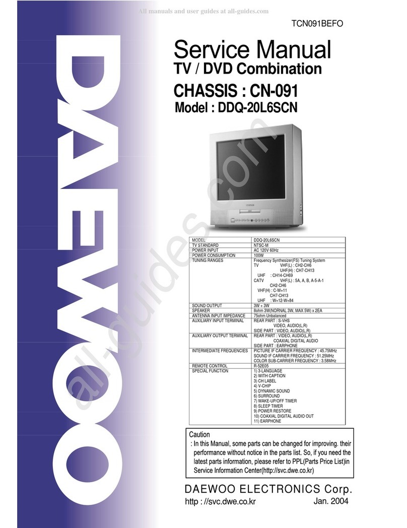 Daewoo DDQ-20L6SCN User manual