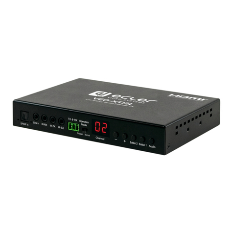 Ecler VEO-XTI2L User manual