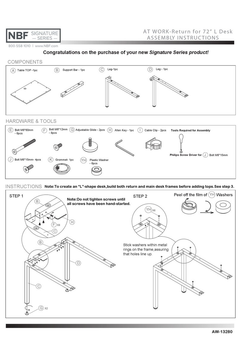 nbf SIGNATURE Series User manual