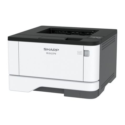 Sharp MX-B427PW User manual