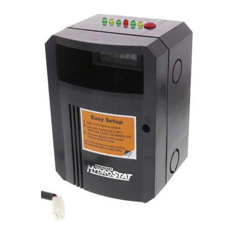 HydroStat 3200 Installation instructions and operating manual