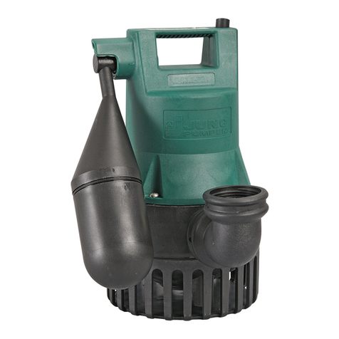 Pentair Jung Pumpen U3 Series User manual