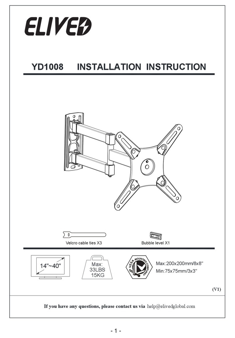 Elived YD1008 User manual