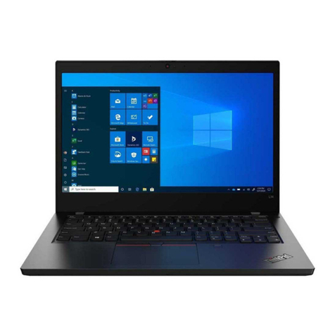 Lenovo ThinkPad L14 Gen1 Setup guide