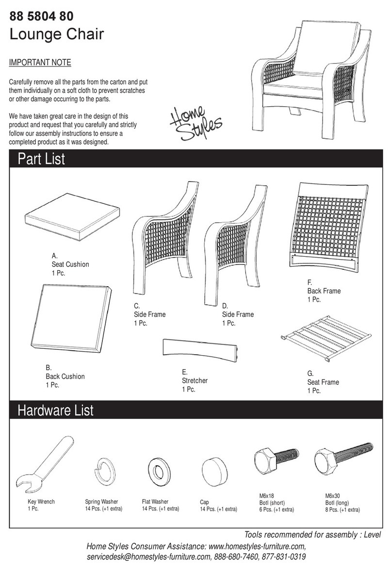 Home Styles 88 5804 80 User manual