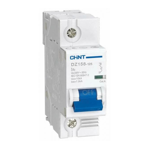 CHINT NB1-63H/2 Installation instructions