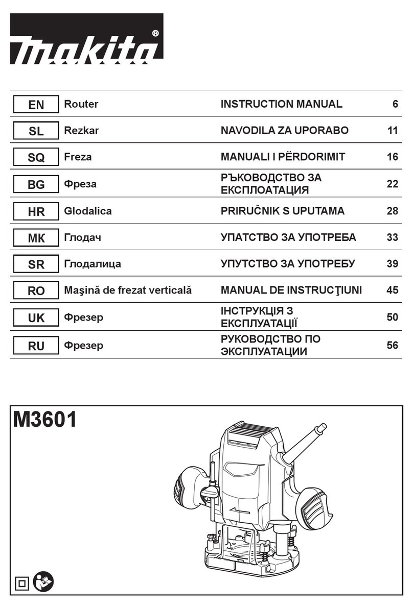 Makita M3601 User manual