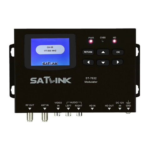 Satlink ST-7632 Series Start guide