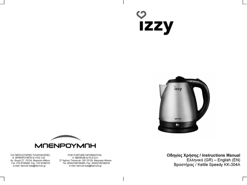 izzy SPEEDY KK-304A instruction manual