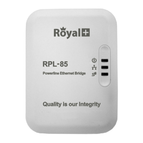 Royal RPL-85 user manual