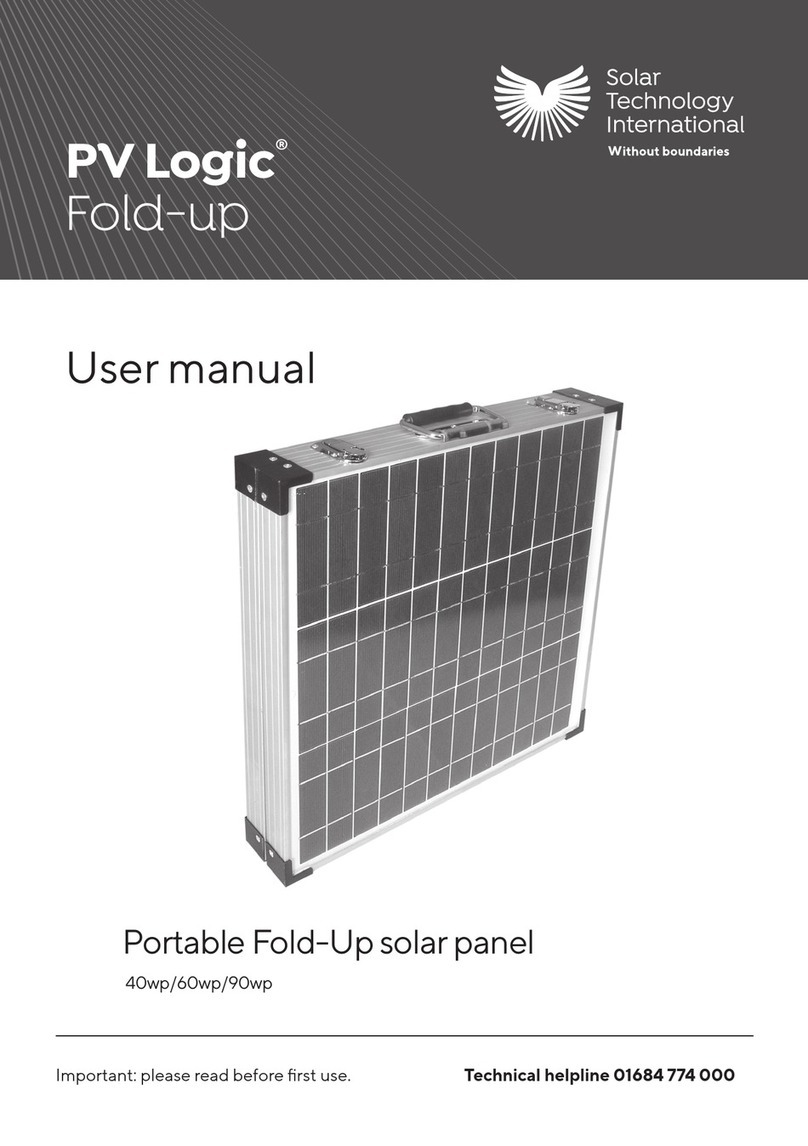 Solar Technology International PV Logic User manual