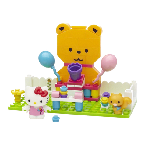 Mega Bloks HELLO KITTY 109561 User manual Mega Bloks HELLO KITTY 109561 User manual