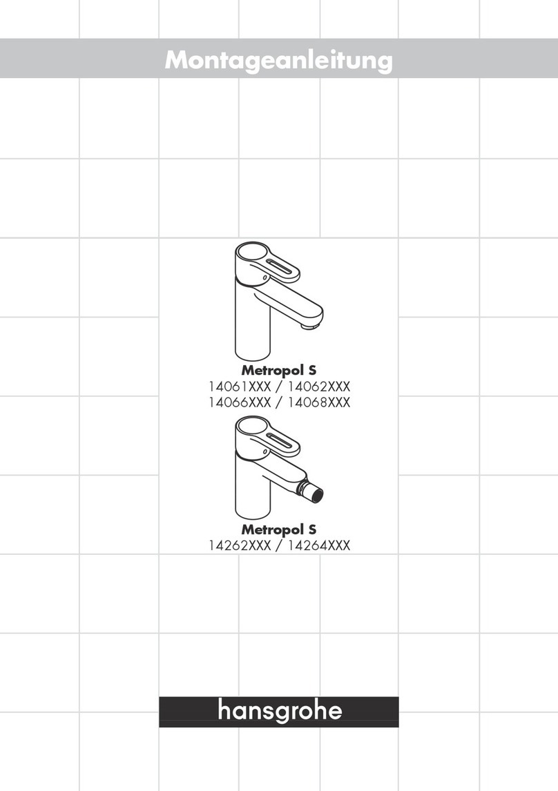 Hans Grohe Metropol S 14061 Series User manual