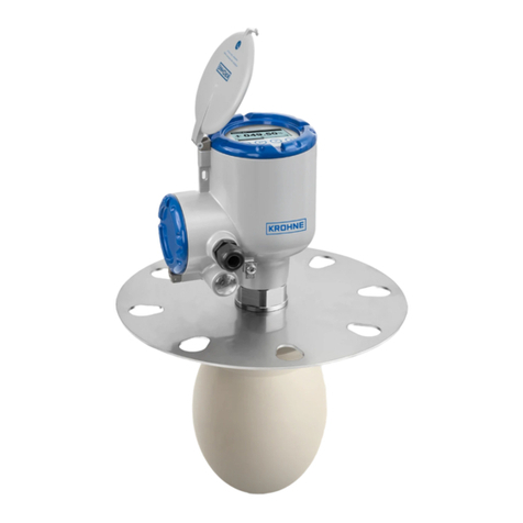 KROHNE OPTIWAVE X400 Supplementary instructions