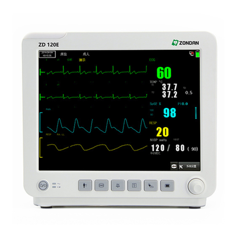 Shenzhen Hexin Zondan Medical Equipment ZD120E Series Operator's manual